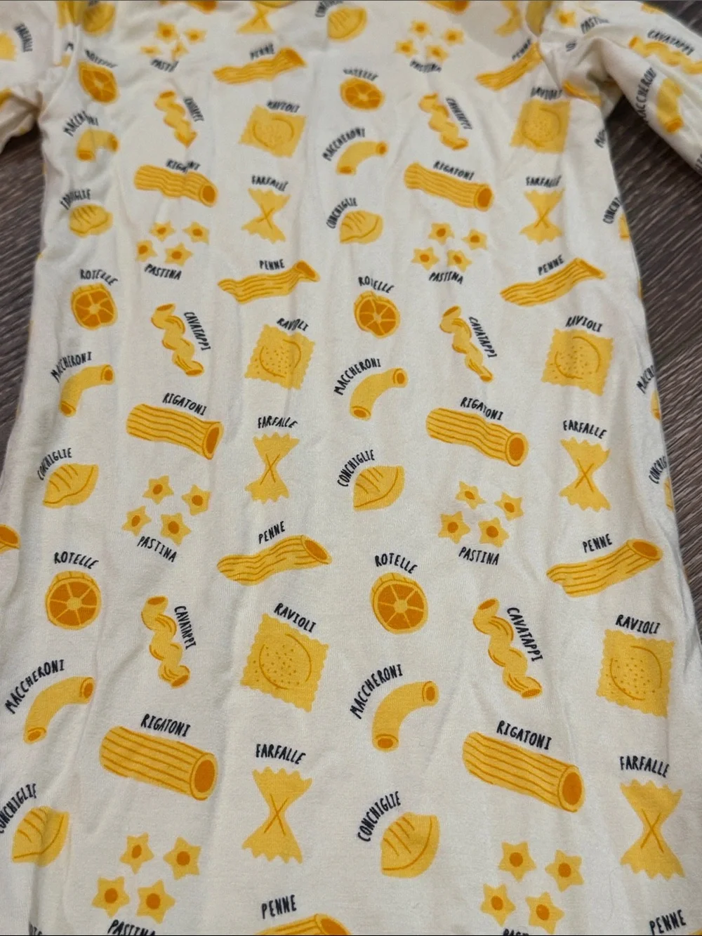 Coconut Pops Pasta Knotted Gown 0-3m